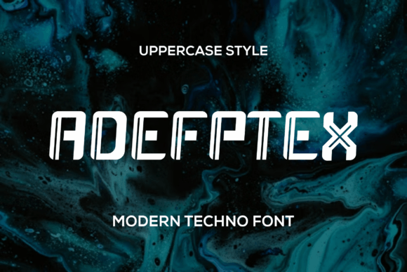 Adefptex: A Bold, Modern Sans Serif Font for Campaign Headlines