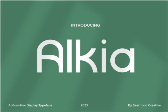 Alkia: A Modern Sans Serif Font for Polished Digital Branding