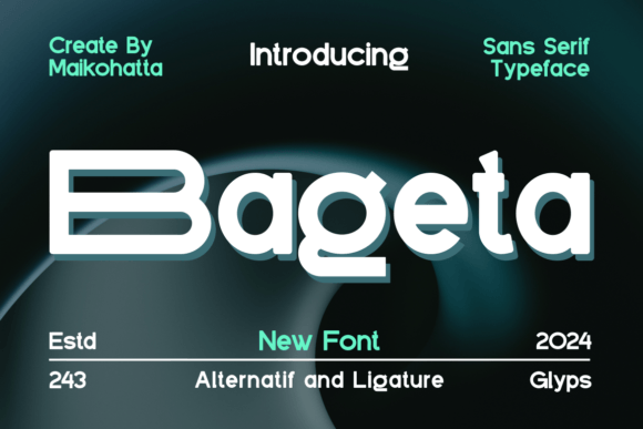 Bageta: A Clean Sans Serif Font for Digital Clarity
