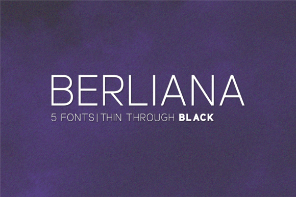 Berliana Family: A Modern Sans Serif for Purposeful Web Design