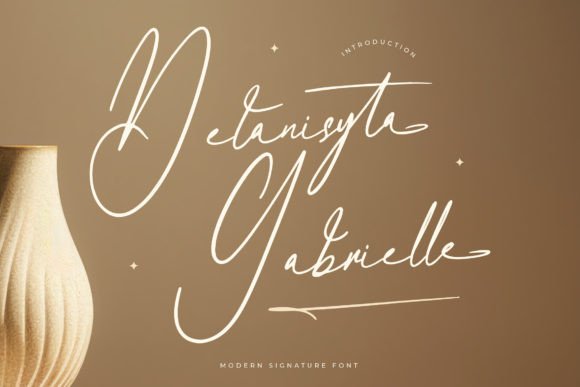 Delanisyta Gabrielle: A Modern Script Font That Elevates Brand Messaging