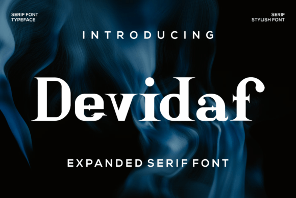 Devidaf: A Bold, Authentic Serif Font for Real Branding Work