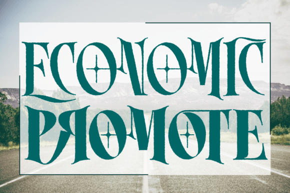 Economic Promote: A Serif Font That Earns Its Place in Real Campaigns