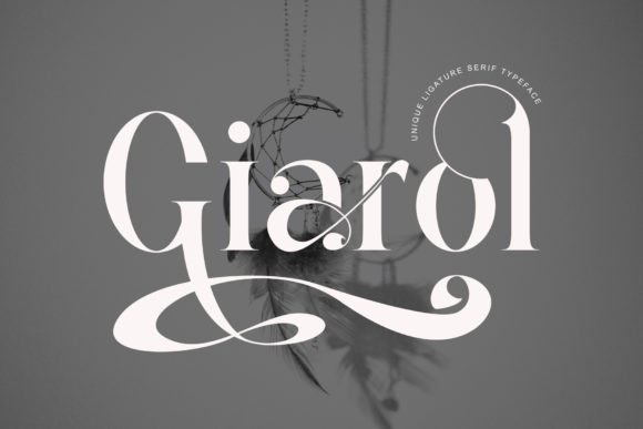 Giarol: A Refined Serif Font for Thoughtful Branding