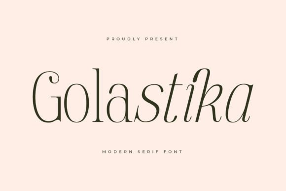 Golastika: A Serif Font That Feels Like a Thoughtful Design Decision