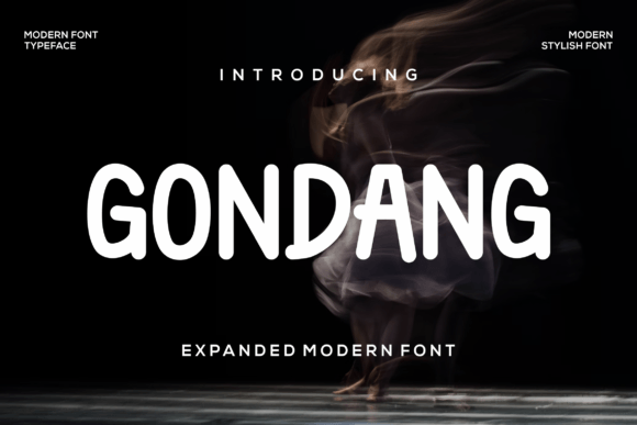 Gondang: A Bold, Modern Sans Serif Font for Real Branding