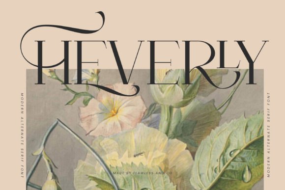 Heverly: A Modern Serif Typeface for Scroll-Stopping Marketing