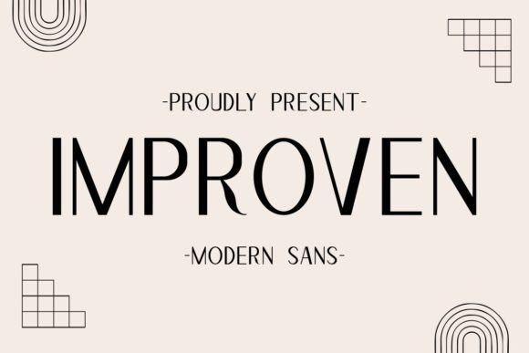 Improven: A Refined Sans Serif for Thoughtful Branding