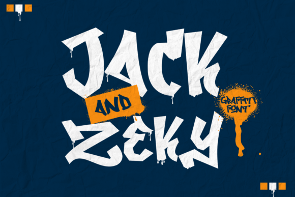 Jack and Zeky: A Bold Blackletter Font with Urban Soul