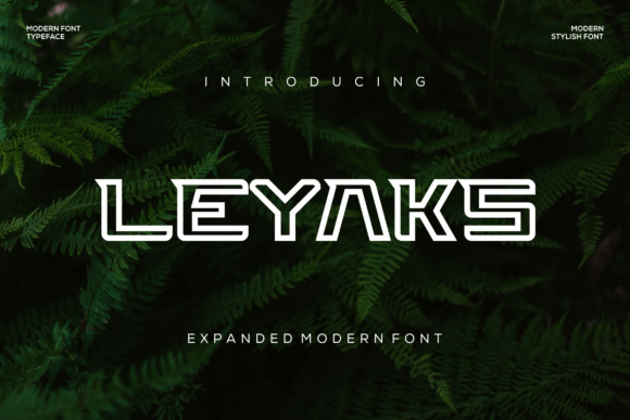 Leyaks: A Bold, Authentic Sans Serif Display Font for Editorial Design