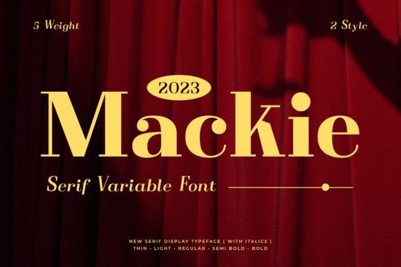 Mackie: A Serif Font That Breathes With Your Content
