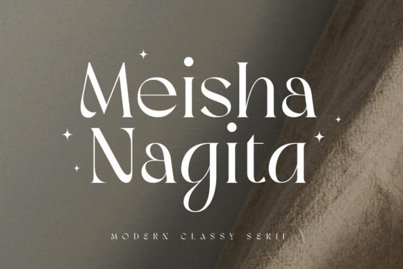 Meisha Nagita: A Modern Serif Font for Scroll-Stopping Brand Content