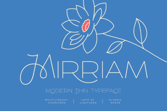 Mirriam: A Light, Elegant Sans Serif for Thoughtful Editorial Design