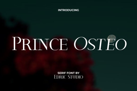 Prince Osteo: A Refined Serif for Thoughtful Branding