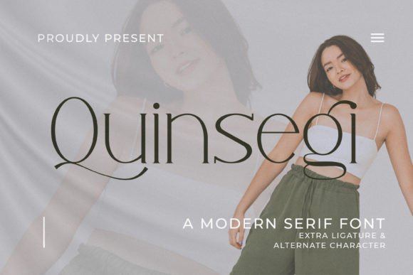 Quinsegi: A Modern Serif Font That Elevates Real Small Business Branding