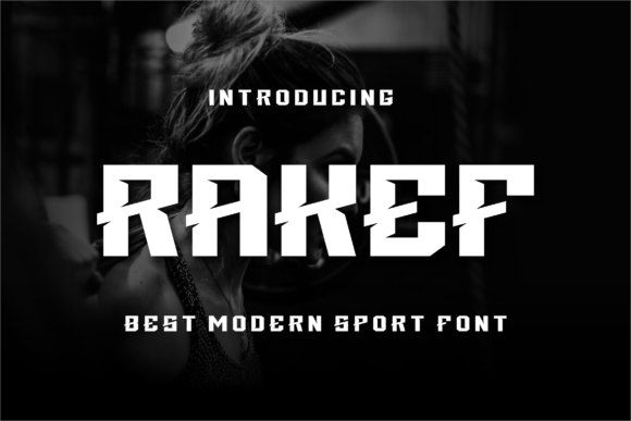 Rakef: A Bold, Playful Sans Serif Font for Small Business Branding