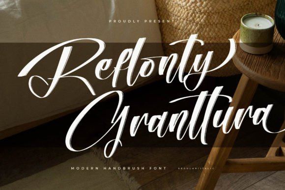 Reflonty Granttura: A Luxury Script Font for Digital Branding