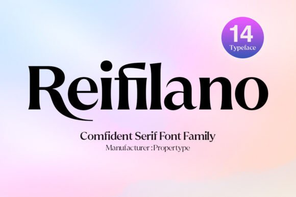 Reifilano Serif Font for Modern Web Design