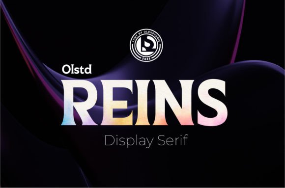 Reins Olstd: A Bold Serif Font That Commands Attention in Campaigns