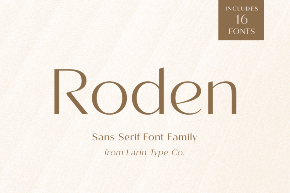 Roden: A Modern Sans Serif Font for Scroll-Stopping Marketing