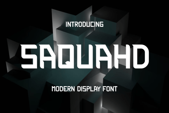 Saquahd Font: A Bold, Authentic Sans Serif for Modern Branding