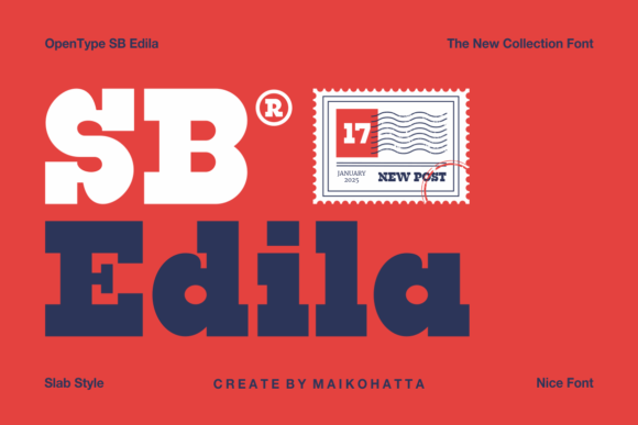 Sb Edila: A Thoughtful Serif for Calm, Clear Editorial Design