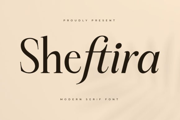 Sheftira: A Serif Font That Elevates Your Small Business Brand