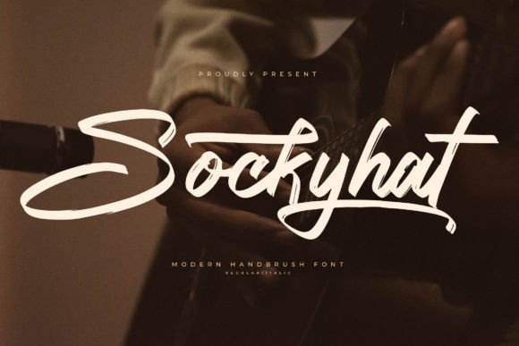 Sockyhat: A Luxury Script Font That Feels Hand-Drawn, Not Over-Designed